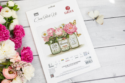 Cross Stitch Kit Luca-S - Little by Little Blooming, B7065