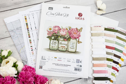 Cross Stitch Kit Luca-S - Little by Little Blooming, B7065