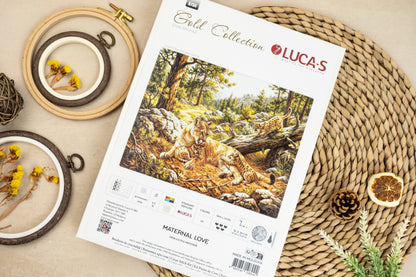 Cross Stitch Kit Luca-S Gold - Maternal Love, B734