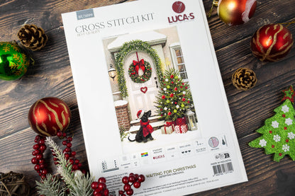 Cross Stitch Kit Luca-S - Waiting for Christmas, BU5099
