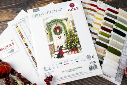 Cross Stitch Kit Luca-S - Waiting for Christmas, BU5099