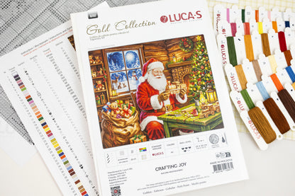 Petit Point Kit Luca-S GOLD - Crafting Joy, G737