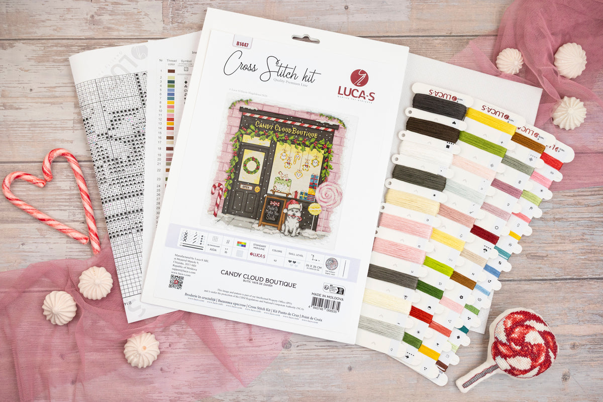 Cross Stitch Kit Luca-S - Candy Cloud Boutique, B1447