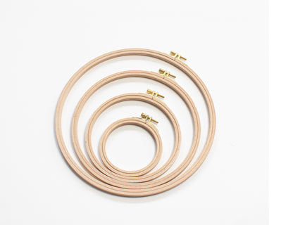 Embroidery Hoops, Nurge Beech Embroidery Hoops