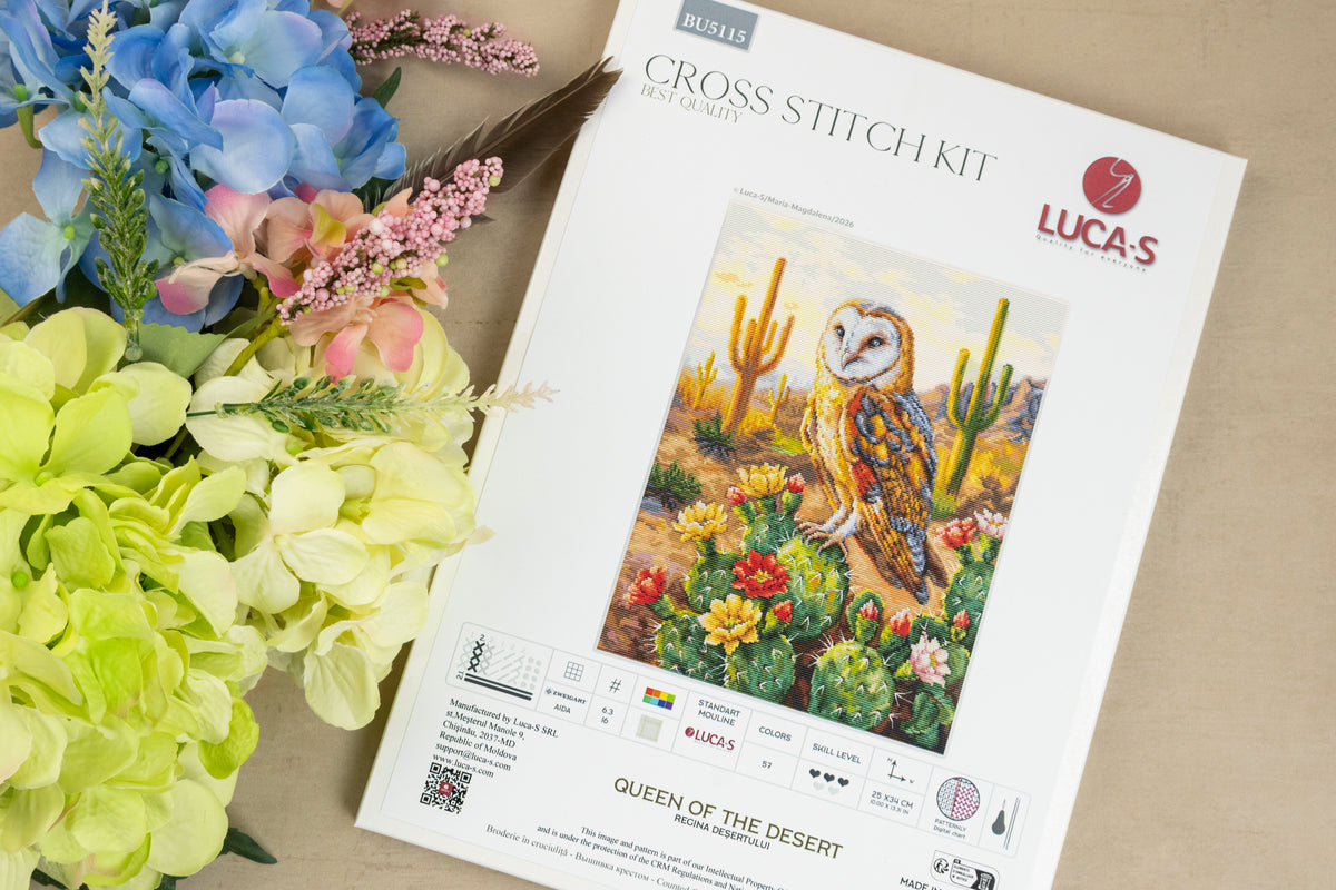 Cross Stitch Kit Luca-S - Queen of the Desert, BU5115