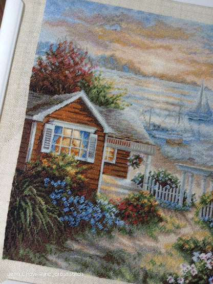 Cross Stitch Kit Luca-S - Tranquil Seafront, B619
