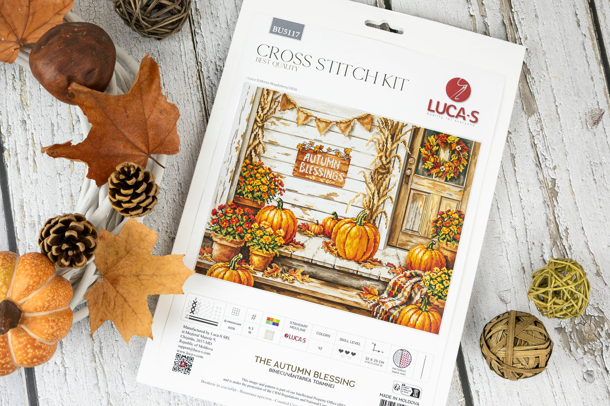 Cross Stitch Kit Luca-S - The Autumn Blessing, BU5117