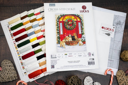 Cross Stitch Kit Luca-S - Santa’s Delivery, BU5102