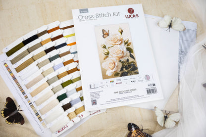 Cross Stitch Kit Luca-S - The Scent of Roses, B7056