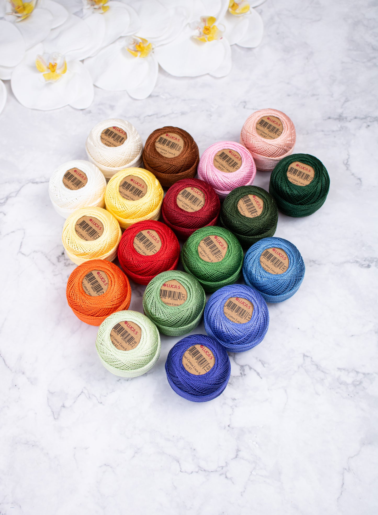 Embroidery Threads - Box, Pearl Cotton Luca-S, Art. 87 / 364