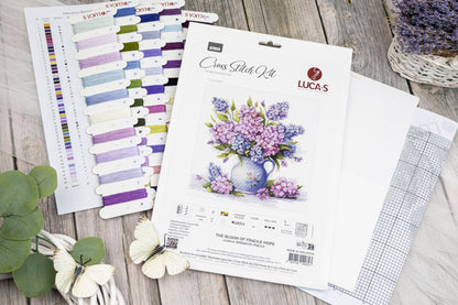 Cross Stitch Kit Luca-S - The Bloom of Fragile Hope, B7059