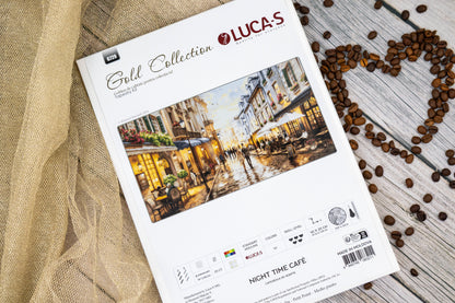 Petit Point Kit Luca-S GOLD - Night Time Café, G729