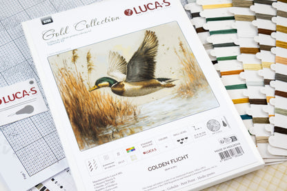 Petit Point Kit Luca-S GOLD - Golden Flight, G730