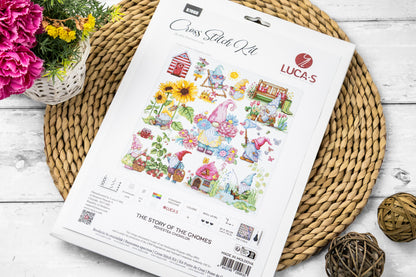 Cross Stitch Kit Luca-S - The Story of the Gnomes, B7060