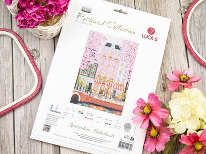 Cross Stitch Kit Luca-S - Amsterdam, Netherlands, PK01