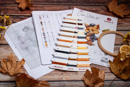 Cross Stitch Kit Luca-S - The Hunter, B1413