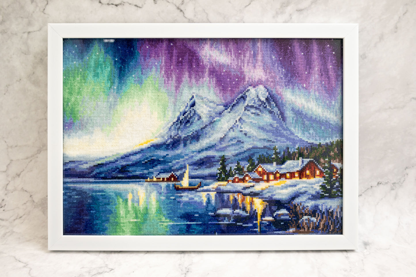 Cross Stitch Kit Luca-S - Northern Lights, B705