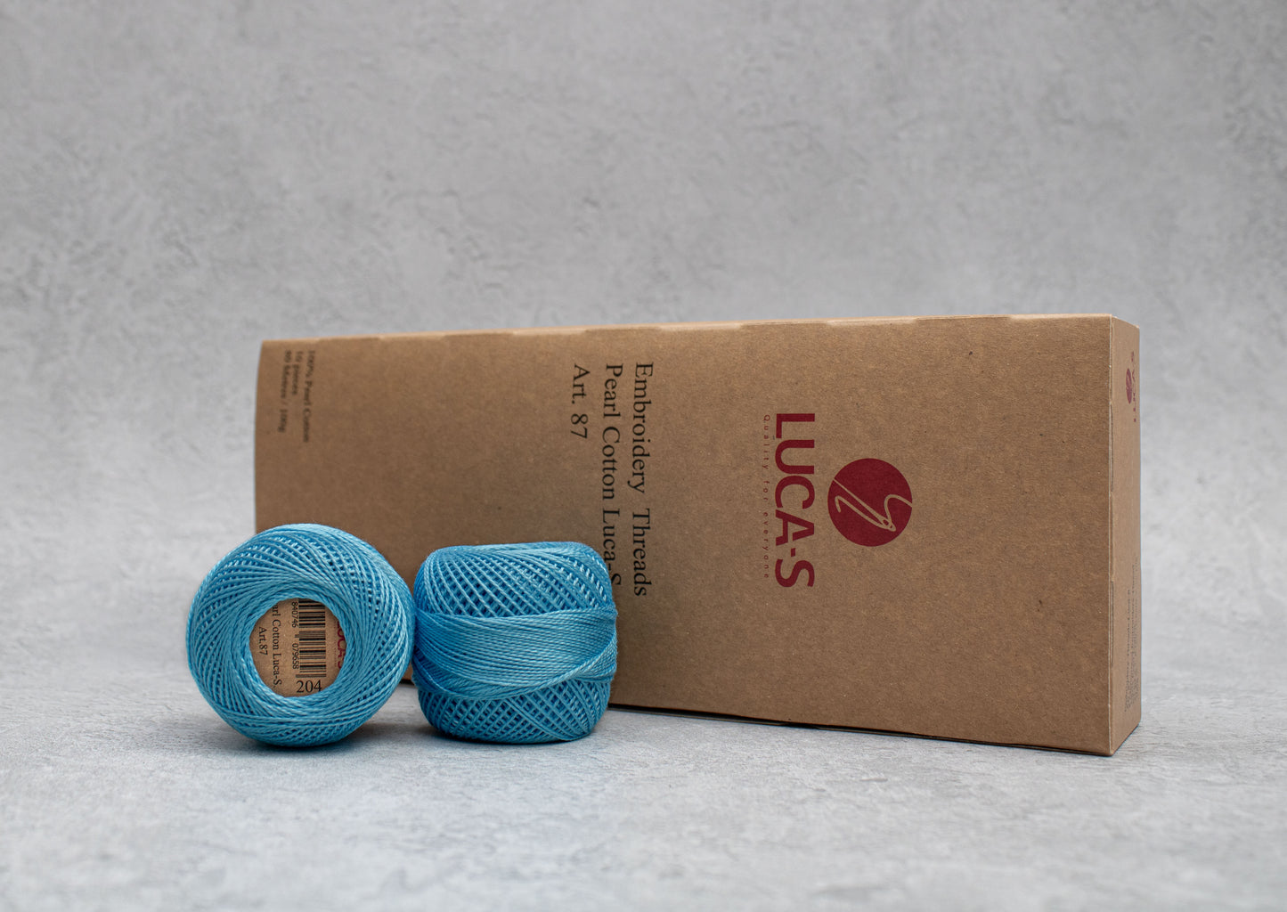 Embroidery Threads - Box, Pearl Cotton Luca-S, Art. 87 / 204