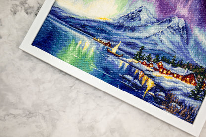 Cross Stitch Kit Luca-S - Northern Lights, B705