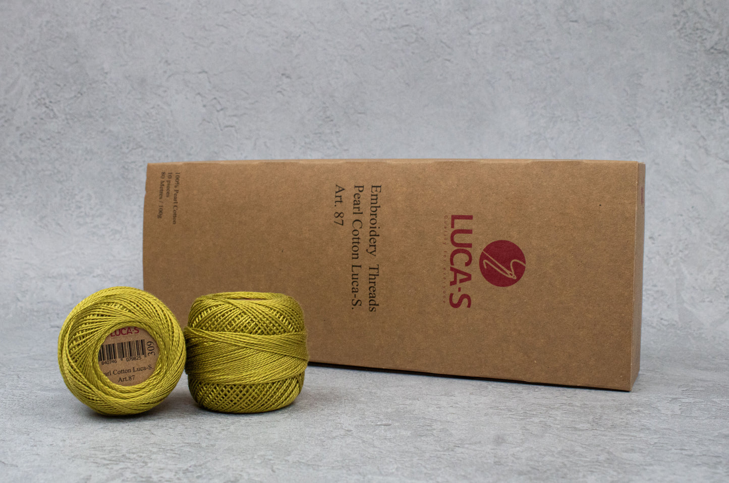 Embroidery Threads - Box, Pearl Cotton Luca-S, Art. 87 / 309