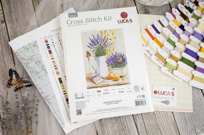 Cross Stitch Kit Luca-S - Lavender Scent, B7063