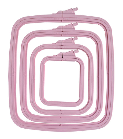 Embroidery Hoops - Nurge Plastic Hoops, Square