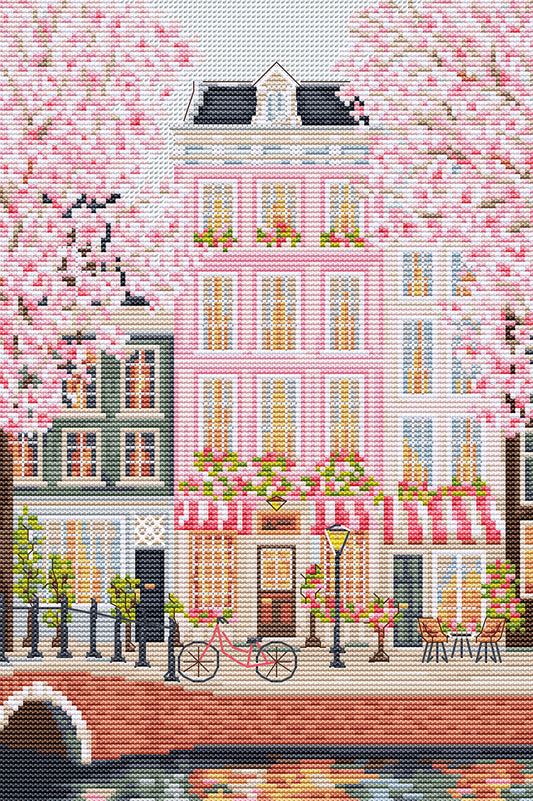 Cross Stitch Kit Luca-S - Amsterdam, Netherlands, PK01