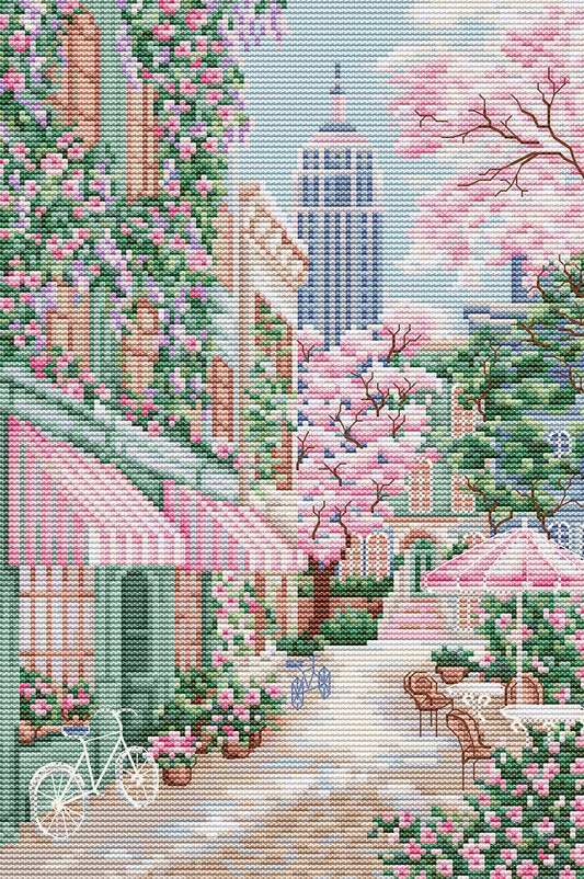 Cross Stitch Kit Luca-S - New York City, USA, PK03