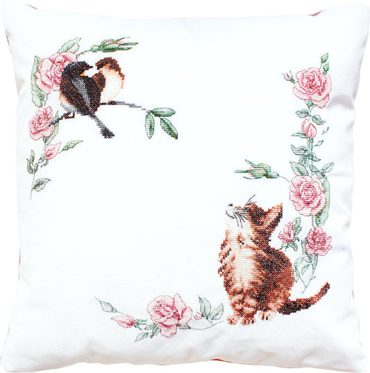 Cross Stitch Kit Luca-S | Pillowcase, PB108