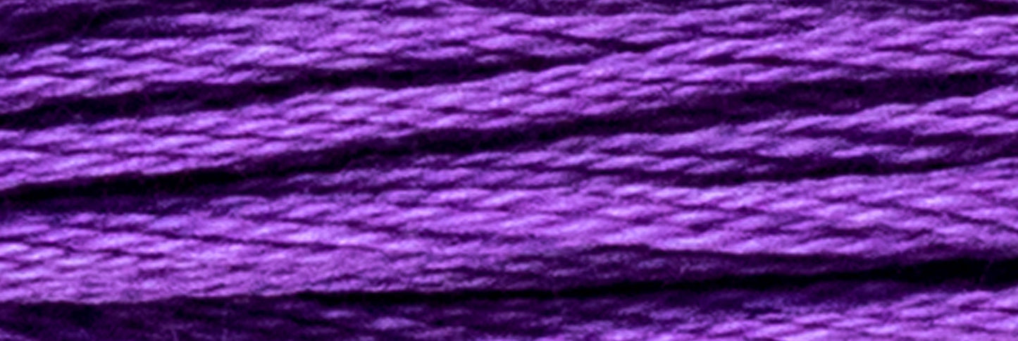 Box of 12 Stranded Cotton Luca-S - 125 / DMC 3837 / Anchor 111