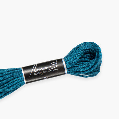 Box of 12 Stranded Cotton Luca-S - 165 / DMC 3809 / Anchor 1066