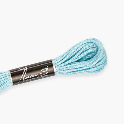 Box of 12 Stranded Cotton Luca-S - 197 / DMC 3761 / Anchor 928