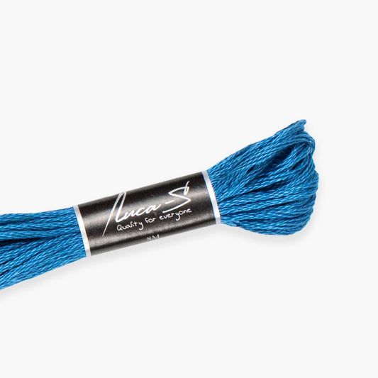Box of 12 Stranded Cotton Luca-S - 201 / DMC 3765 / Anchor 107