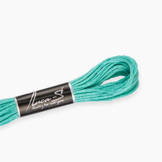 Box of 12 Stranded Cotton Luca-S - 212 / DMC 959 / Anchor 186