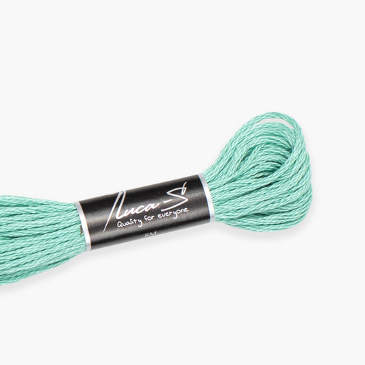 Box of 12 Stranded Cotton Luca-S - 215 / DMC 993 / Anchor 1070