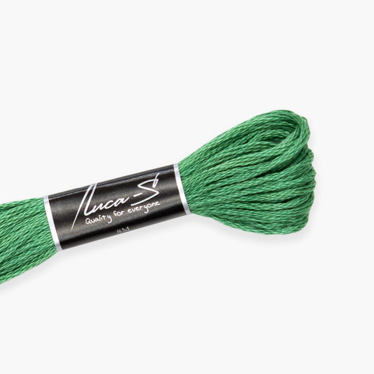 Box of 12 Stranded Cotton Luca-S - 225 / DMC 987 / Anchor 244