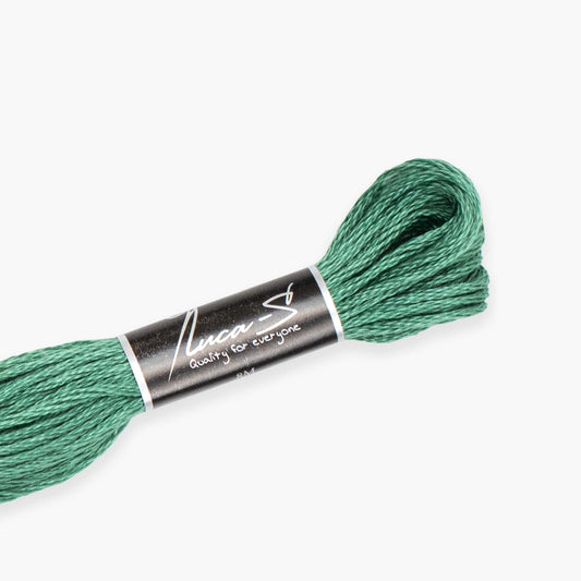 Box of 12 Stranded Cotton Luca-S - 230 / DMC 3815 / Anchor 877