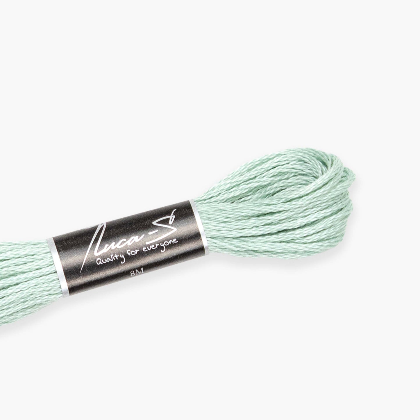 Box of 12 Stranded Cotton Luca-S - 232 / DMC 3813 / Anchor 875