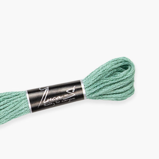 Box of 12 Stranded Cotton Luca-S - 233 / DMC 503 / Anchor 876