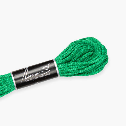 Box of 12 Stranded Cotton Luca-S - 242 / DMC 911 / Anchor 227