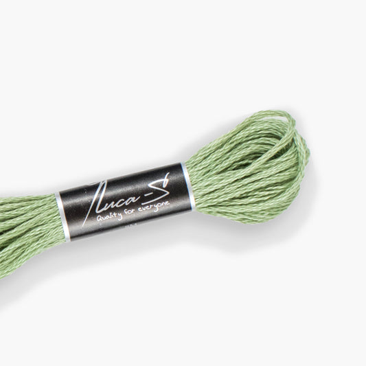 Box of 12 Stranded Cotton Luca-S - 247 / DMC 368  / Anchor 214, 261