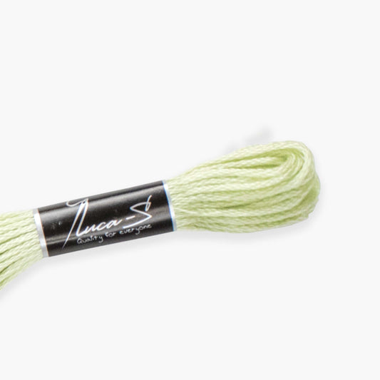 Box of 12 Stranded Cotton Luca-S - 258 / DMC 772 / Anchor 259