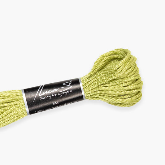 Box of 12 Stranded Cotton Luca-S - 259 / DMC 3348 / Anchor 264