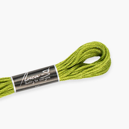 Box of 12 Stranded Cotton Luca-S - 261 / DMC 471 / Anchor 266