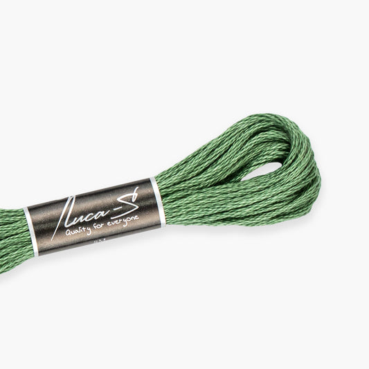 Box of 12 Stranded Cotton Luca-S - 271 / DMC 3362 / Anchor 262