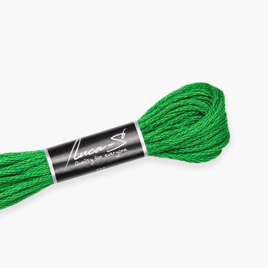 Box of 12 Stranded Cotton Luca-S - 284 / DMC 700 / Anchor 228/245