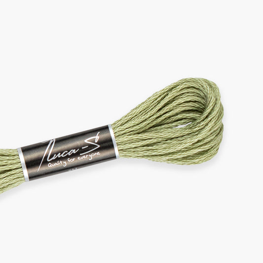 Box of 12 Stranded Cotton Luca-S - 303 / DMC 3053 / Anchor 858