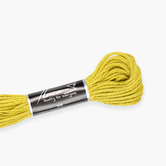 Box of 12 Stranded Cotton Luca-S - 308 / DMC 734 / Anchor 279