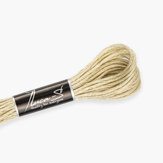 Box of 12 Stranded Cotton Luca-S - 317 / DMC 613 / Anchor 830