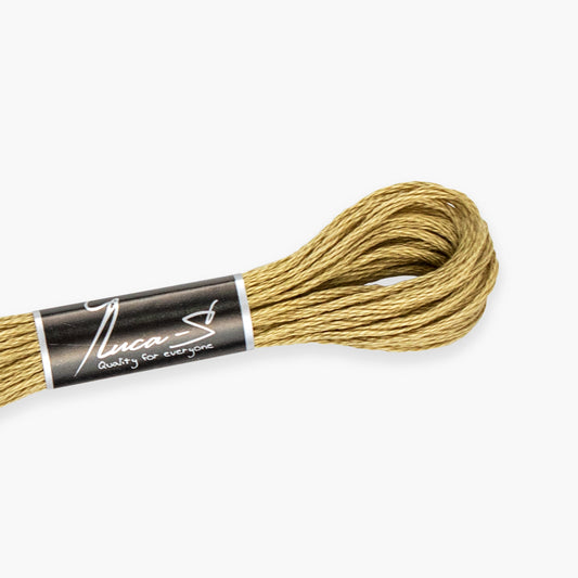 Box of 12 Stranded Cotton Luca-S - 318 / DMC 612 / Anchor 853